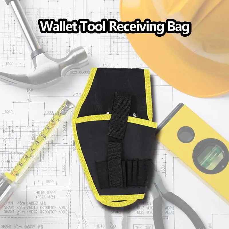 

Multiple Pocket Waist Pack Tool Bag Toolkit Screwdriver Hardware Electrician Tools Belt Bag Utility Kit Organizer Holder Toolkit