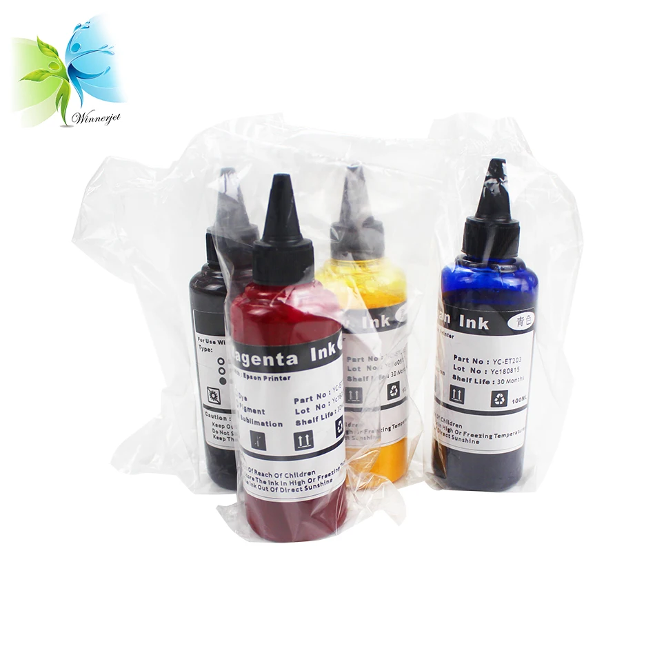 

WINNERJET 5 Sets Refill Sublimation Ink for Epson L110 200 210 300 350 355 550 555 800 L Series Printer