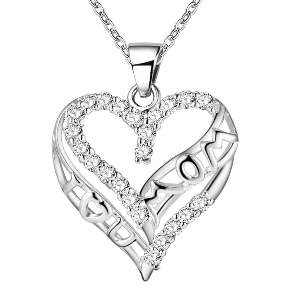 Wholesale High Quality Silver Fashion Jewelry Chains Necklace Pendant 