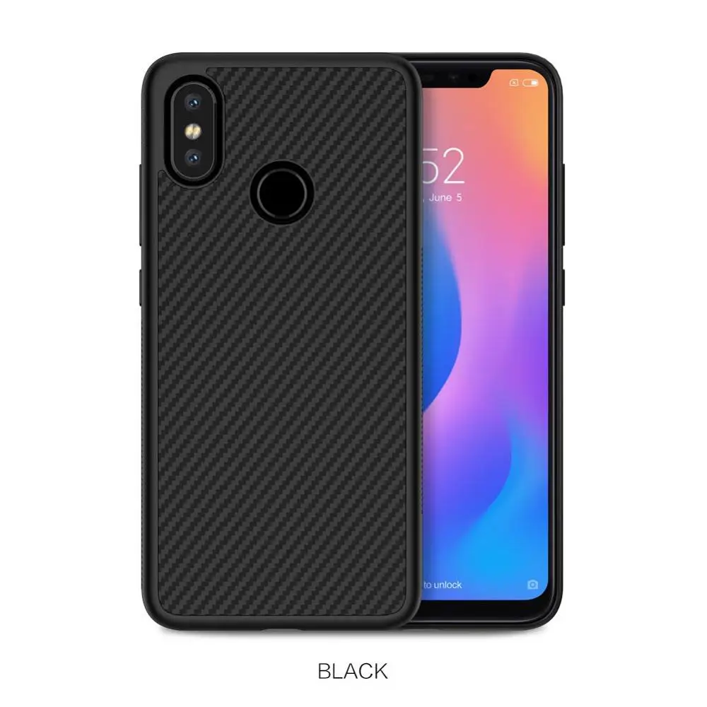 Slim Thin Carbon Fiber Soft TPU Gel Case Cover on sfor Xiaomi Redmi Note 7 5 6 6A S2 5 Plus Mi 8 Lite 9 A2 F1 Phone Capa Coque   (5)