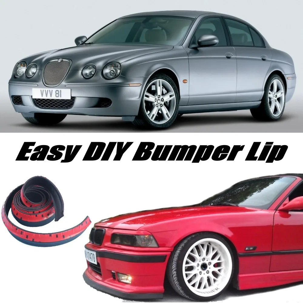 Бампер для губ отражатель губы для Jaguar S-type S Тип передний спойлер юбка для автомобиля Тюнинг/обвес/полоса