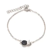Alla moda Selvaggio Braccialetto 1PC Delle Donne Dell'annata Sveglio Ananas Frutta Braccialetto Da Polso Catena Dei Monili di Fascino del Regalo di Alta Qualità per la Ragazza l0330(China)