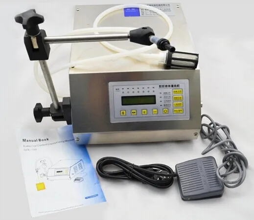 

Free shipping by DHL/Fedex,100% Warranty Digital Control pump Liquid Filling Machine (3-3000ml),English panel