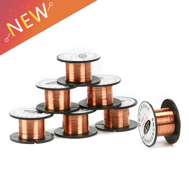 

11Meter Magnet Wire 0.1mm Enameled Copper Wire Magnetic Coil Winding For Making Electromagnet Motor Model Copper Wire