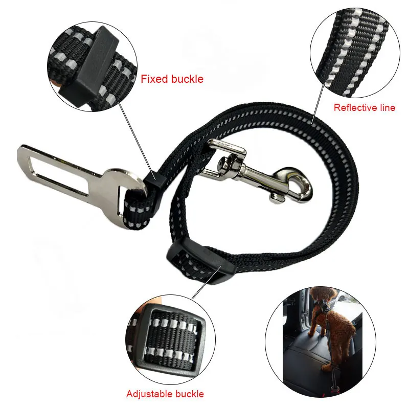 Dog Cat Puppy Car Seat Belt