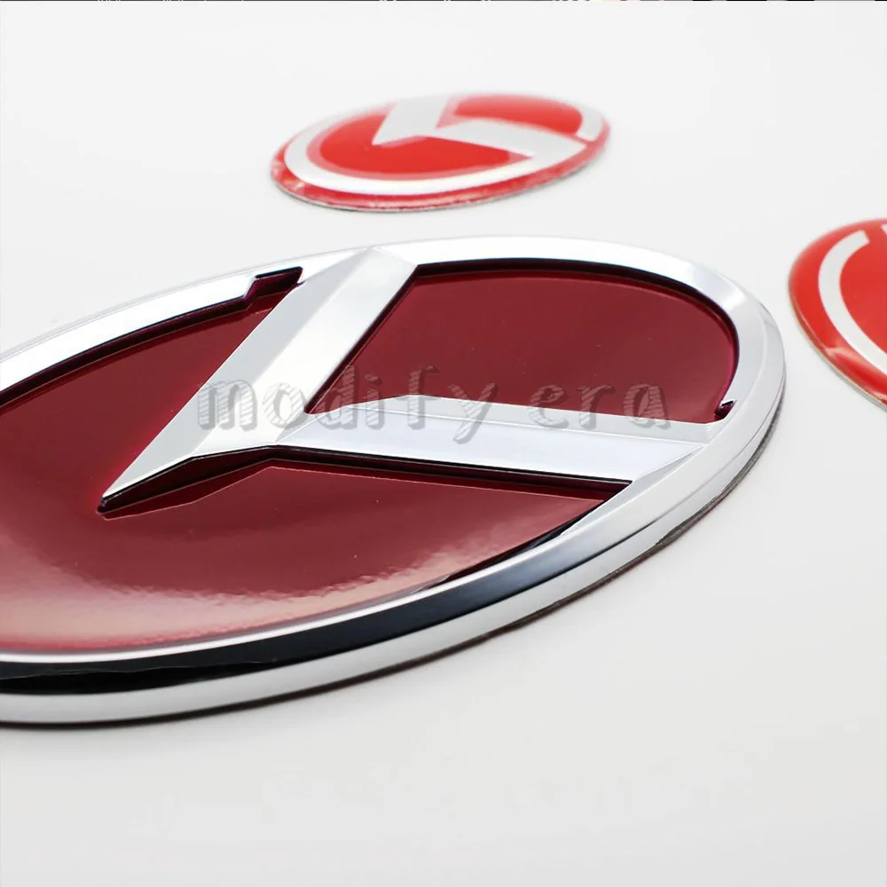 3D Red K Speed Emblem-3
