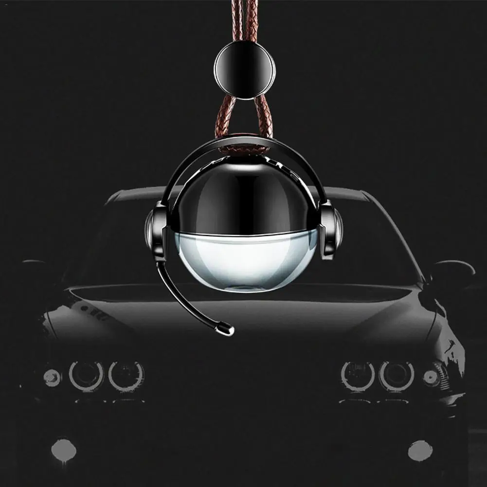 Автомобильный парфюм, металлический кулон, инновационный, для удаления запаха эвкалипта, без алкоголя, флакон для ароматерапии, эфирное масло, Ароматические украшения