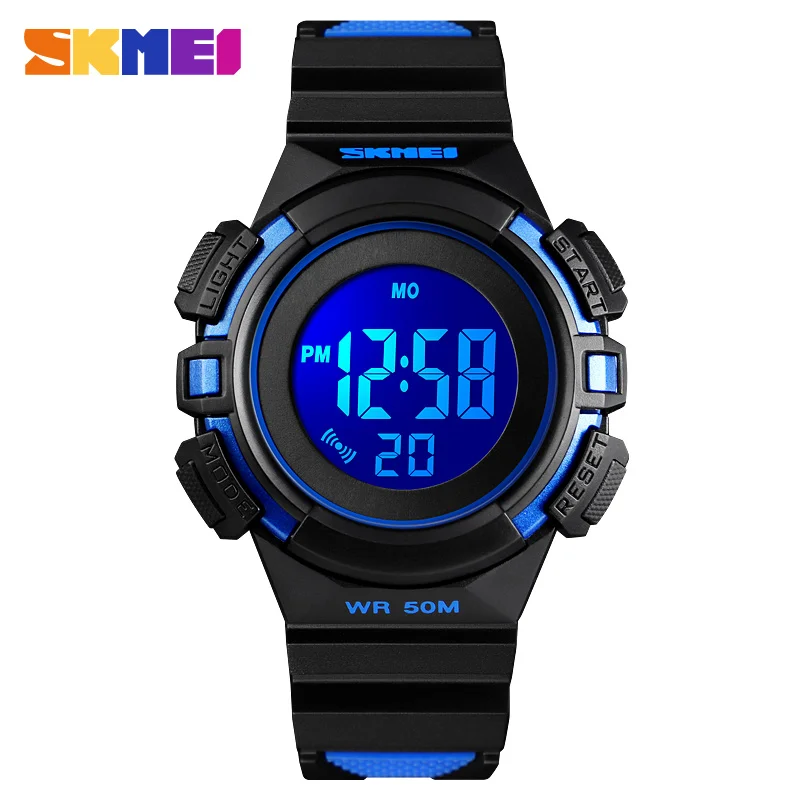 

SKMEI Children Sport Watch Boys Grils New Fashion Multi-function Color Waterproof Outdoor Digital Buckle Wristwatch For Kid
