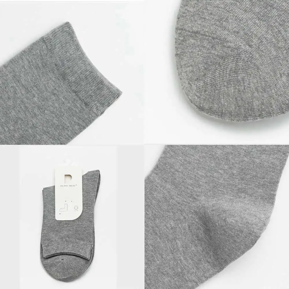 5-Pairs-Xiaomi-Youpin-Men-Cotton-Medium-Socks-Gray-742176-