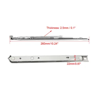 

uxcell 10-Inch Hanging/Casement Window Hinge, 202 Stainless Steel