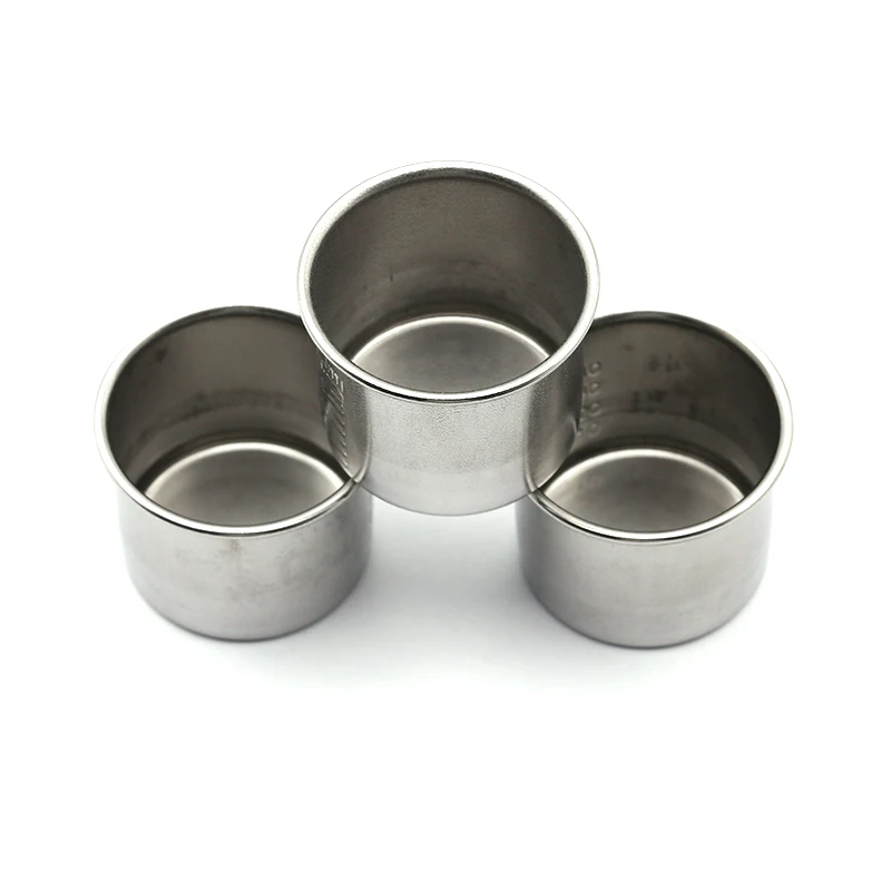 Thick stainless steel medicine small medicine cup liquid measuring cup has a scale 40ml 5