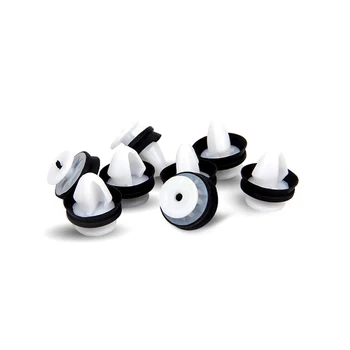 

Biurlink 10 X Nylon Interior Door Panel Card Board Trim Clip For PEUGEOT CITROEN RENAULT