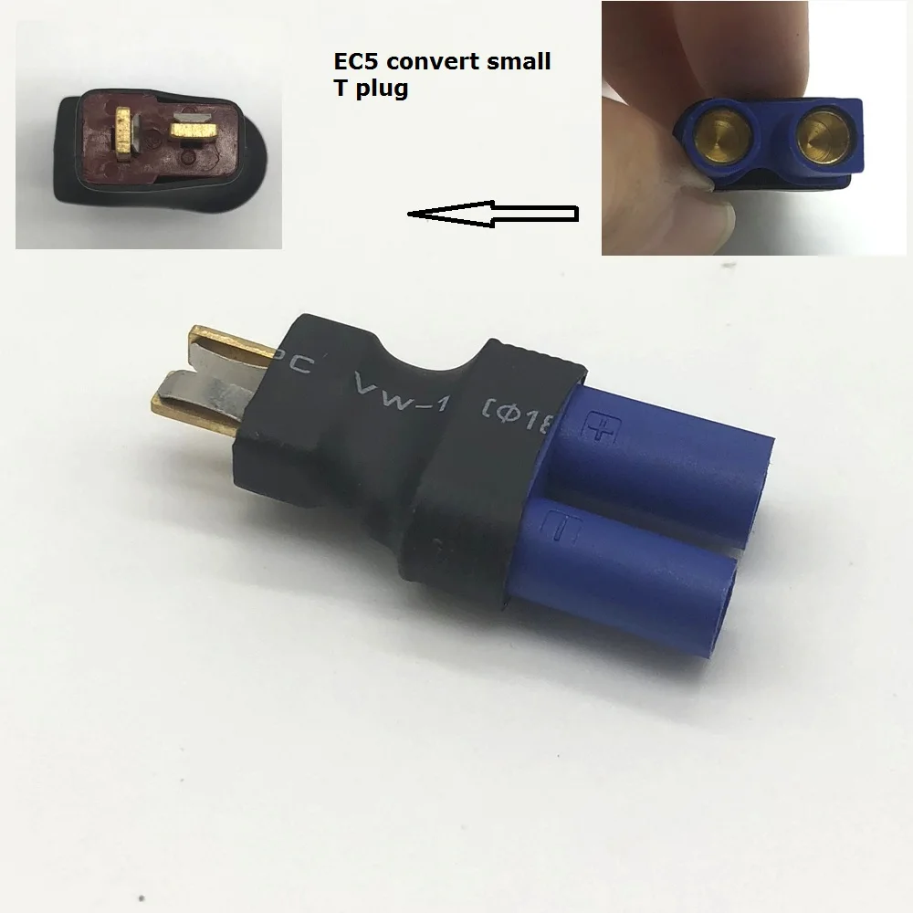 EC5 convert small T plug
