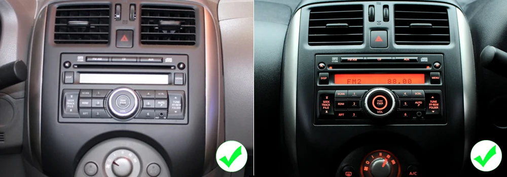 Sale ZaiXi 4GB android 9.0 car dvd player for Nissan Almera 2011~2019 Multimedia GPS Navigation Map Autoradio WiFI Bluetooth HD 1