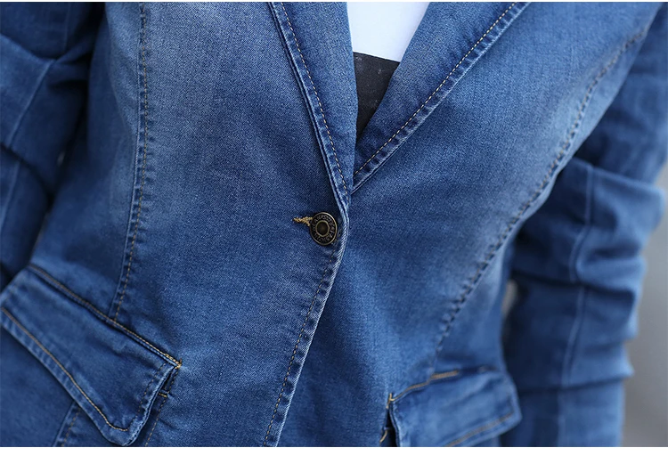 Ladies denim blazer jacket Clearance