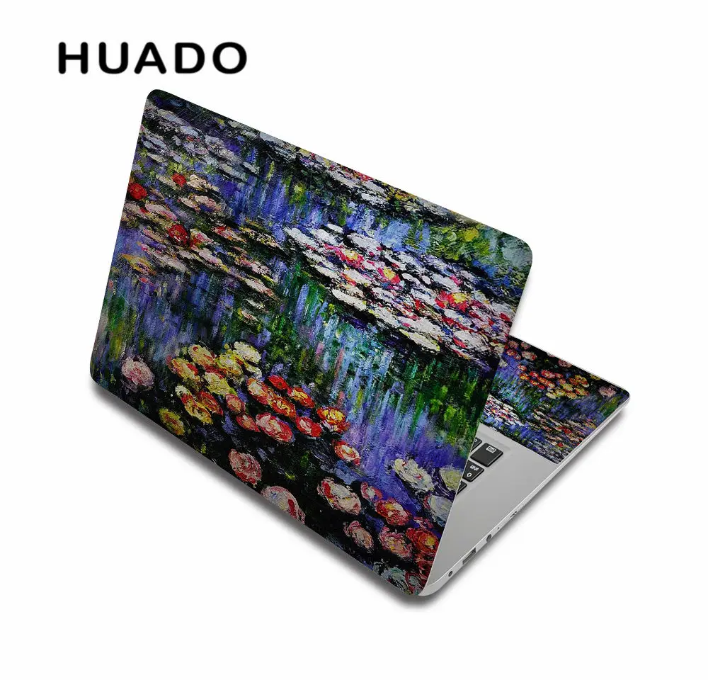 Oil painting waterproof notebook stickers for 15.6 15\
