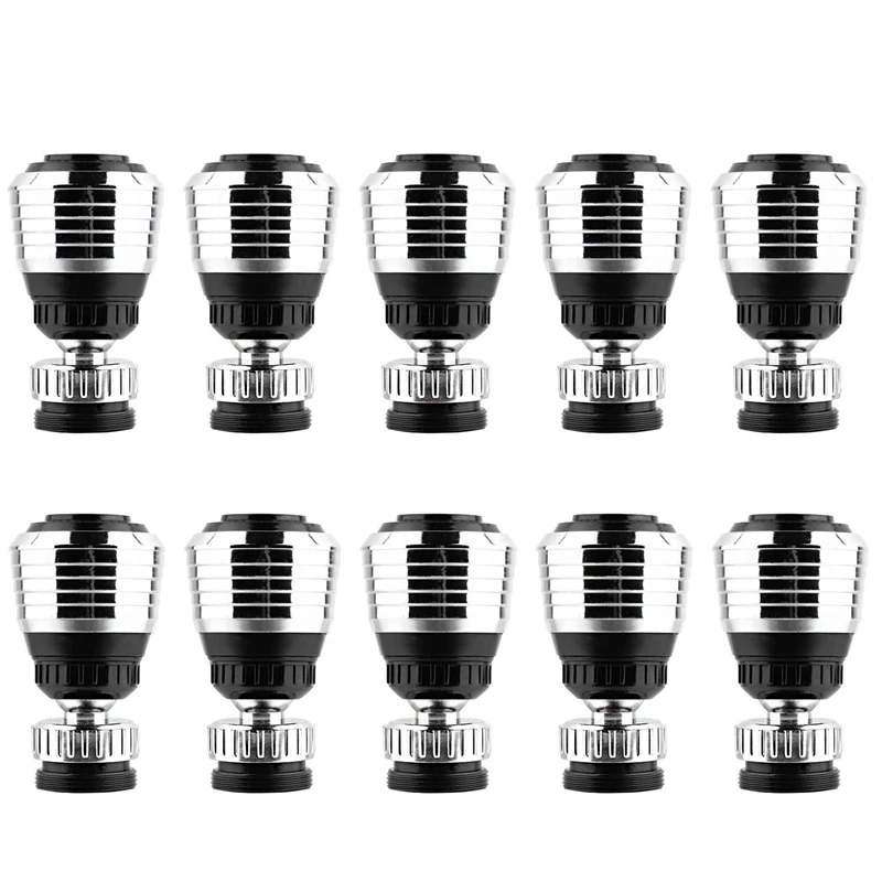 

10 PCS aerator kitchen shower swivel aerator faucet accessories kitchen shower rotary shower two spray function