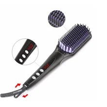 Beauty Hair Straightener brush Smoothing Hairbrush Lcd Thermoregulator Hair Straightener Brush Straightening Comb