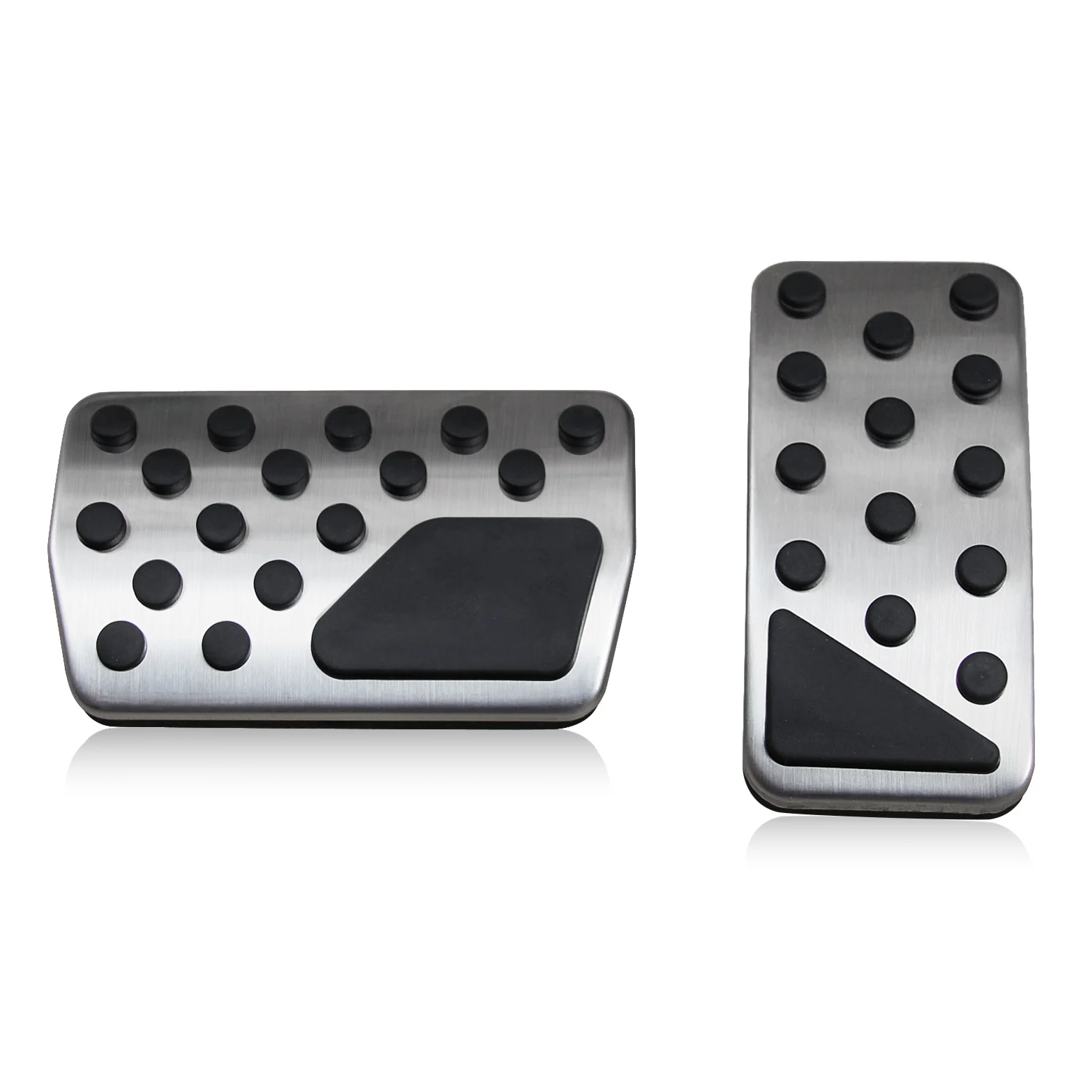 Sport Pedal Cover For Dodge Journey Jeep Compass Patriot No Drill Steel Gas Brake Cap