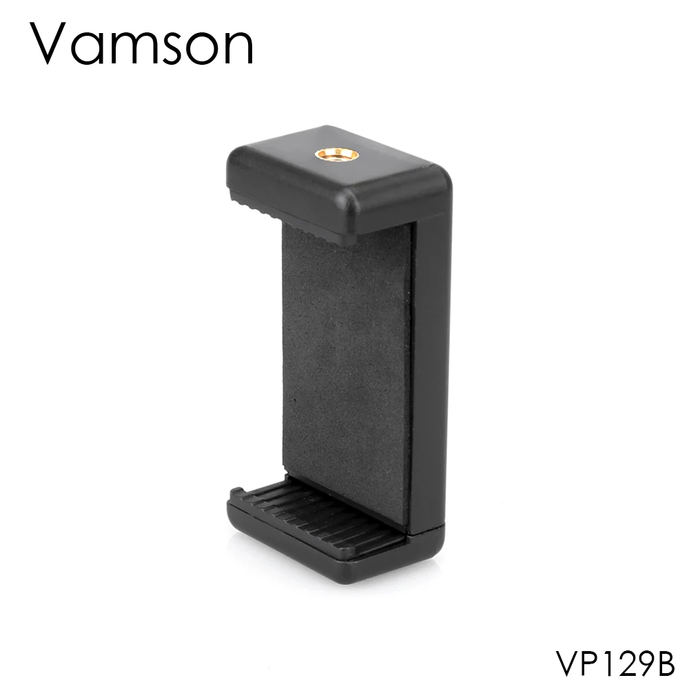 

Vamson Sports Camera Tripod Adapter Phone Clip for Huawei for Xiaomi Bracket Holder Mount for iPhone X 7 plus Smartphone VP129