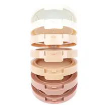 Макияж, 5 цветов рассыпчатая пудра палитра корректор Косметическая основа база