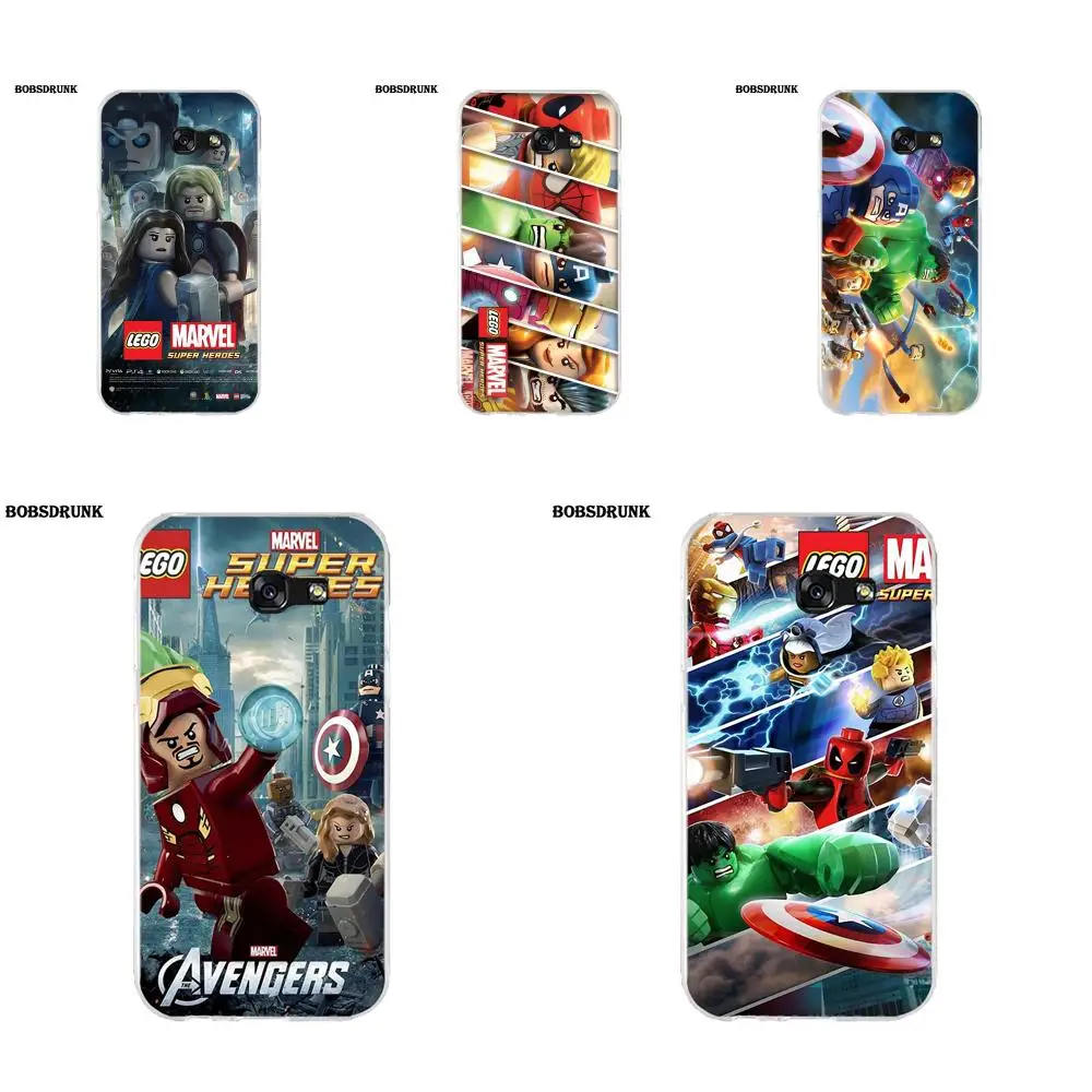 

EJGROUP Soft Mobile Phone Lego Marvel Super Heroes For Samsung Galaxy A3 A5 A7 J1 J2 J3 J5 J7 2015 2016 2017