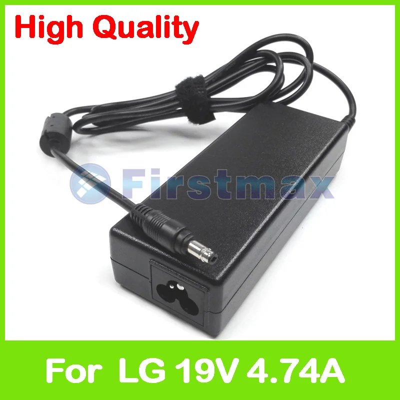 19V 4.74A 90W зарядное устройство для ноутбука LG LS60 LS65 LS70 LS75 LSC50 LSC70 LT20 LU20 LW20 LW25 LW40 LW60 Express