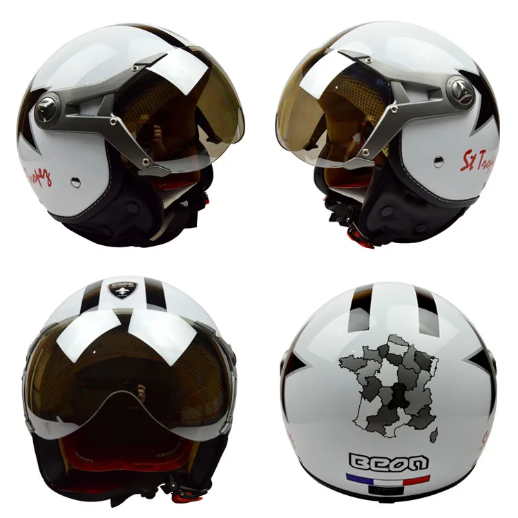 BEON 120, модный шлем, мотоциклетный шлем, половина лица, четыре сезона, casco moto beon, шлемы, capacete, полушлем, электрический велосипед