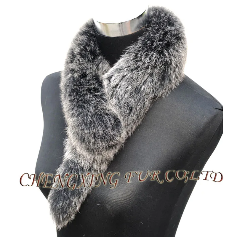 ePacket~ CX-S-84C зимний латексный популярный товар для женщин натуральный чистый цвет лисий мех модный шарф