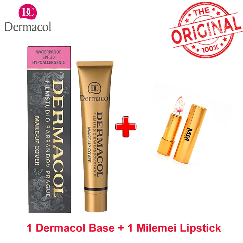 Цена Dermacol составляют Крышка 30 г первоклассника корректор база Профессиональный лицо Dermacol основа под макияж Контур Палитра основа под макияж