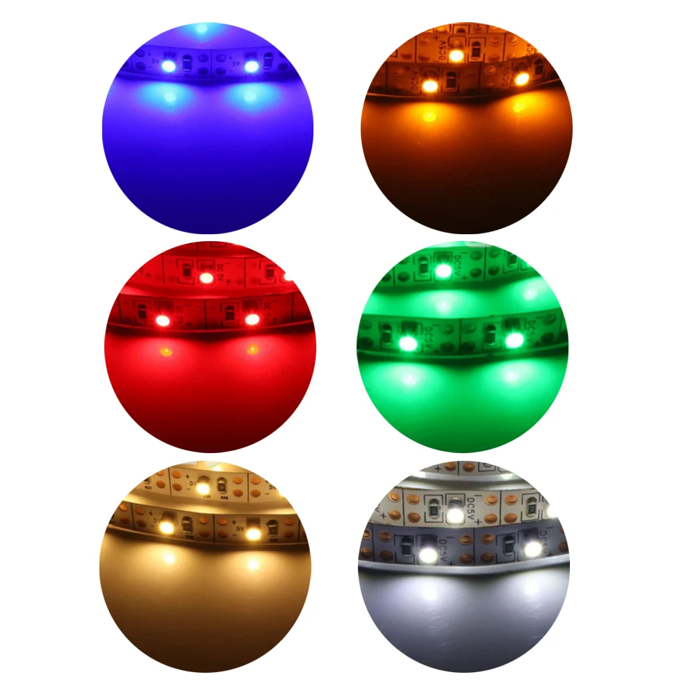 Светодиодная лента 3528 SMD 60 светодиодов/м ip65 водонепроницаемая гибкая