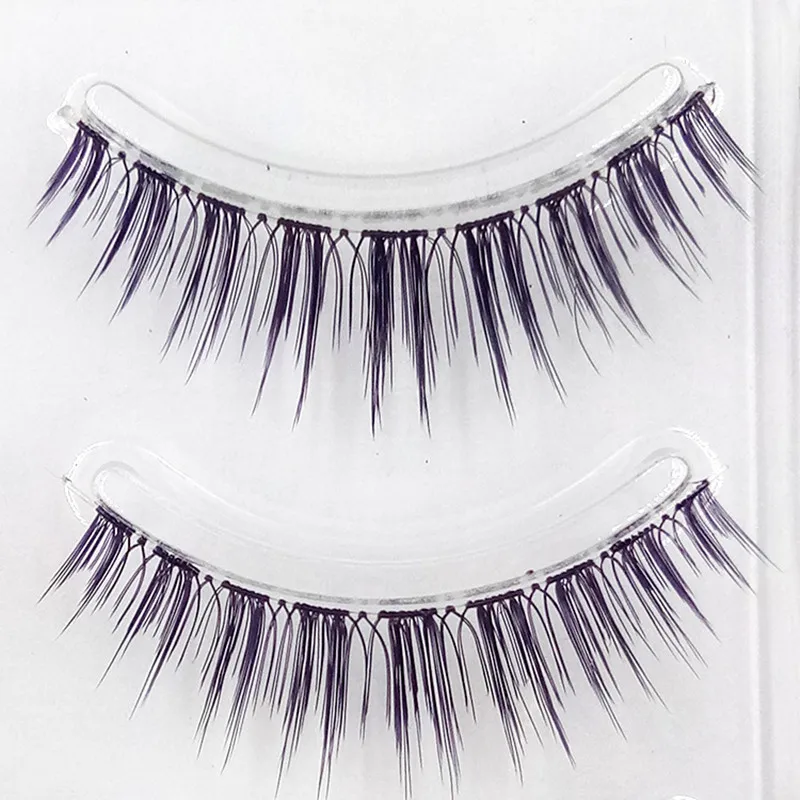 4 pairs natural false eyelashes fake lashes long makeup 3d mink lashes eyelash extension 100 mink 4