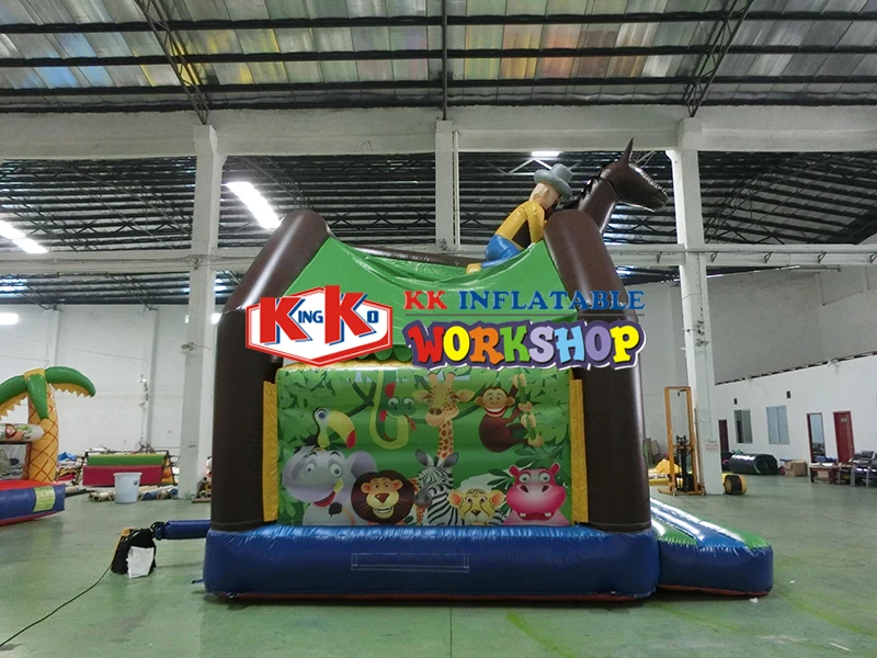 Inflatable Castle Small children's entertainment Castle Animal trampoline Denim image trampoline Inflatable Castle Small children's entertainment Castle Animal trampoline Denim image trampoline