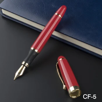 

JINHAO X450 advanced fountain pen 18K GP Nib ink pen choose packing with black pen pouch hot selling stationery set