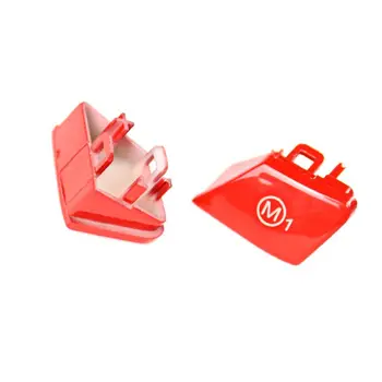 

2 Pcs/Set Vehicle Car Red Sports Steering Wheel M1 M2 Model Button For BMW 3 Series E90 E92 E93 M3 2007-2013 Car Accessory