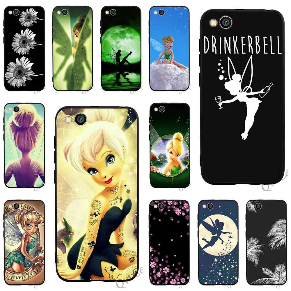 

Pattern Tinker Bell Tinkerbell Phone Cover for Xiaomi Mi A2 Case A1 Lite 6 8 F1 Covers Skin