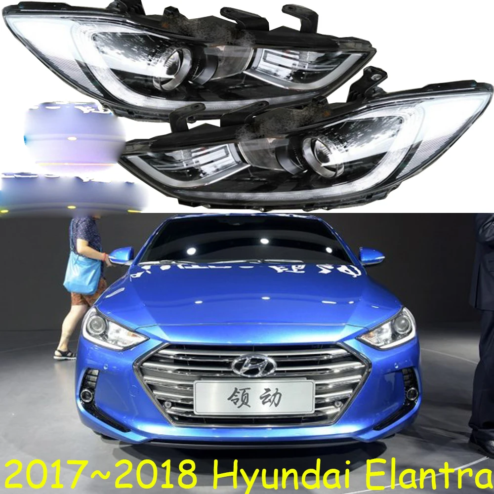 1 шт. HID,~, автомобильный Стайлинг, фары для HUNDAI Elantra, Solaris, accent, Elantra, Genesis, i10, i20, santa fe, lantra; Elantra Головной фонарь