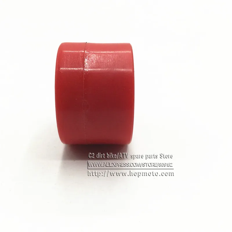 8mm or 10mm bearing Drive Chain Pulley Roller Slider Tensioner Wheel Guide Pit Dirt Street Bike Motorcycle Atv CRF RED