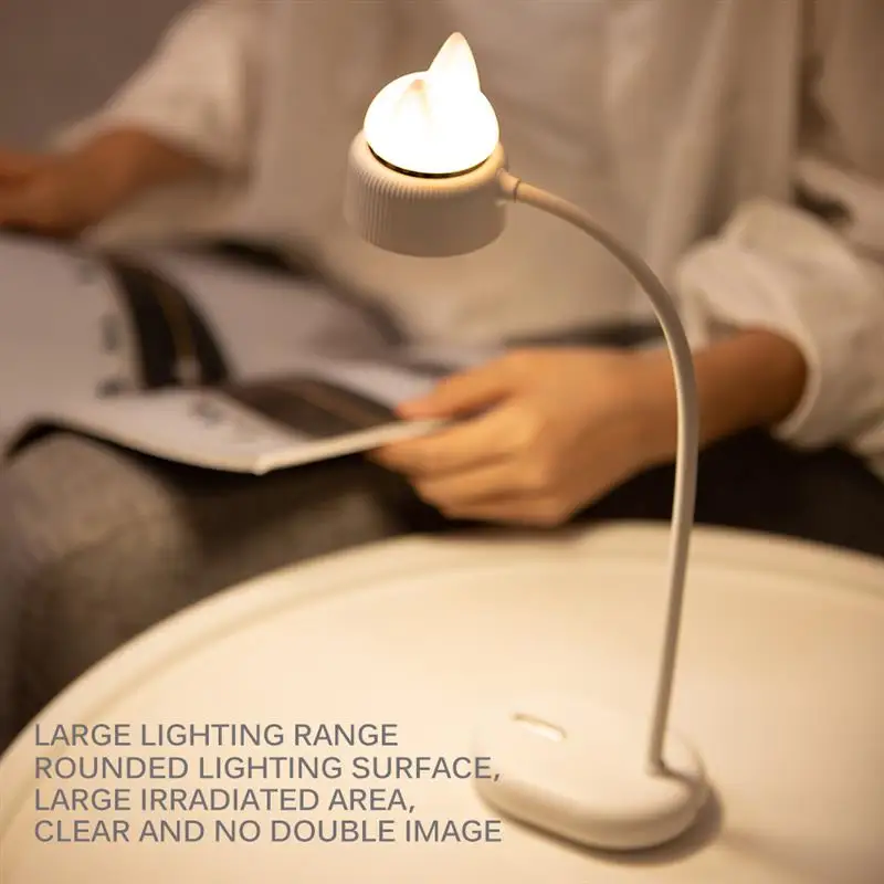 

LED Touch 3 Modes Desk Lamp 4000K Eye Protection Desk Light Dimmer Rechargeable USB Led Table Lamp