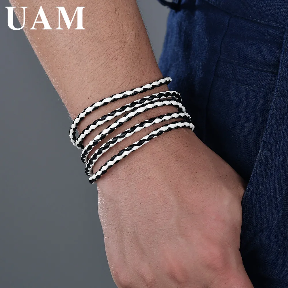 UAM Weave Handmade Rope Bracelets & Bangles Fashion Wire Multiple