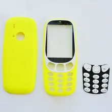 ZUGZUC пластиковый полный корпус чехол для Nokia 3310 полная задняя часть корпуса чехол+ рамка для лица+ клавиатура