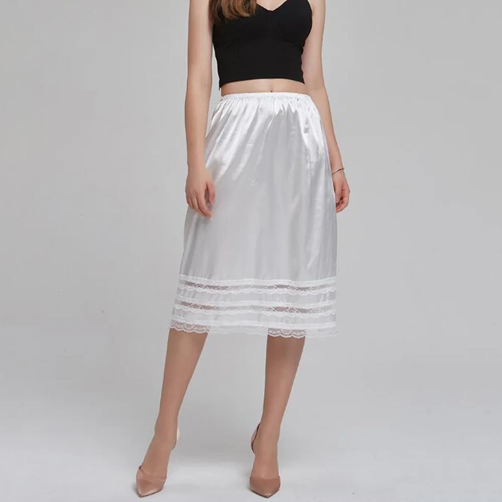 half white slip
