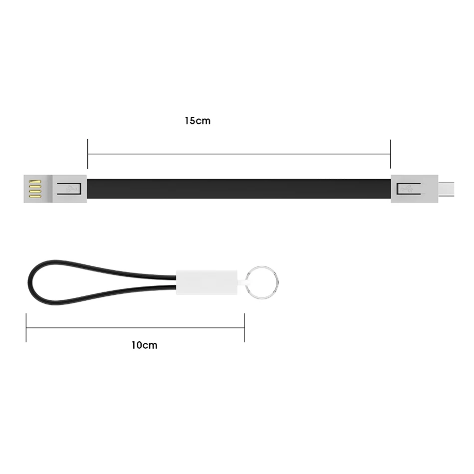 Micro usb type C быстрое зарядное устройство для синхронизации данных Многофункциональный Powerbank брелок type-C кабель для Xiaomi Mi5 samsung S10 S9 Plus шнур