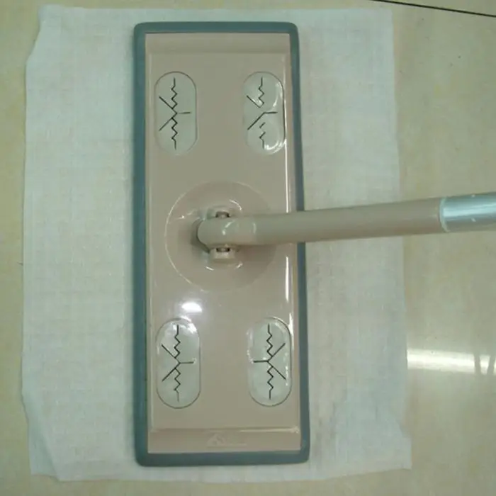 100 шт одноразовая Электростатическая Пыль Удаление бумага для швабры домашняя кухонная тряпка для чистки ванной TSH магазин