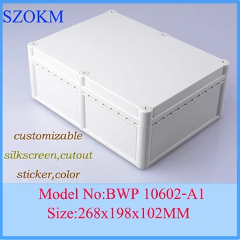 

1 piece free shipping box for electrical distribution box box plastic enclosures case 268x198x102 mm