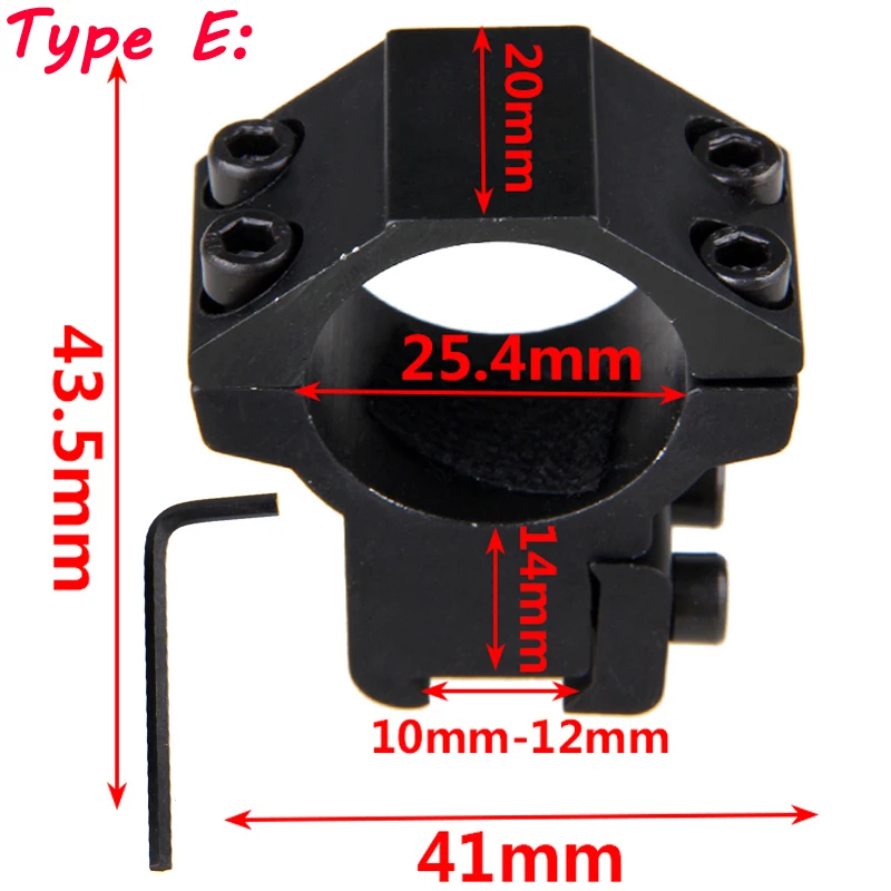 Мм 30 мм/25 мм Riflescope Mount Ring 11 мм/20 мм/21 мм Dovetail Picatinny Rail Adapter High/Low Profile Rifle Weaver Scope охотничье крепление