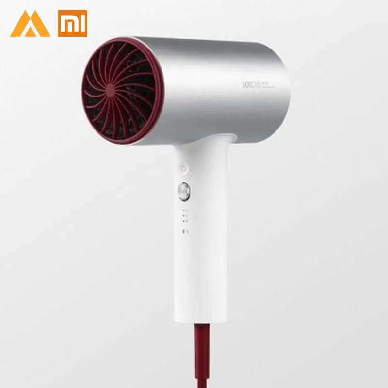 Оригинальный Xiaomi Mijia Soocas H3 Анион Фен для волос корпус из алюминиевого сплава 1800 Вт
