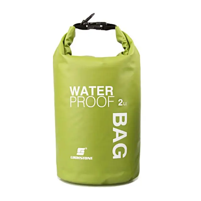 2L Waterproof Camping Hiking Bag Outdoor Traveling Ultralight Rafting Bag Camping Dry Bagsin