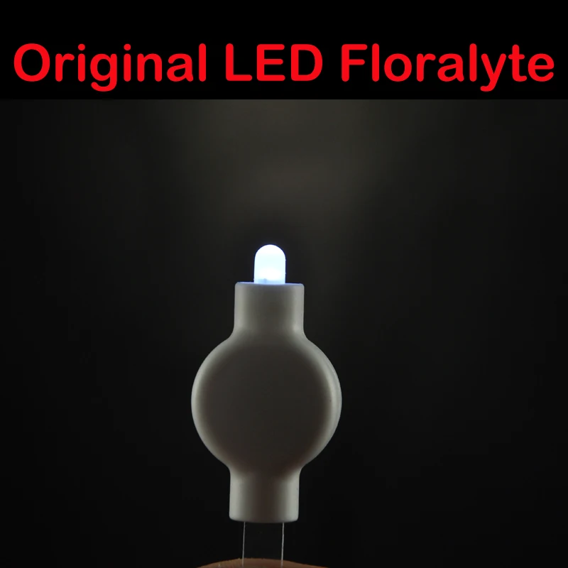 Заводские сделки! Супер яркий висит LED Floralyte 2 шт. CR2032 Батарея управлением мини привело партии Цветочный Свет для украшения