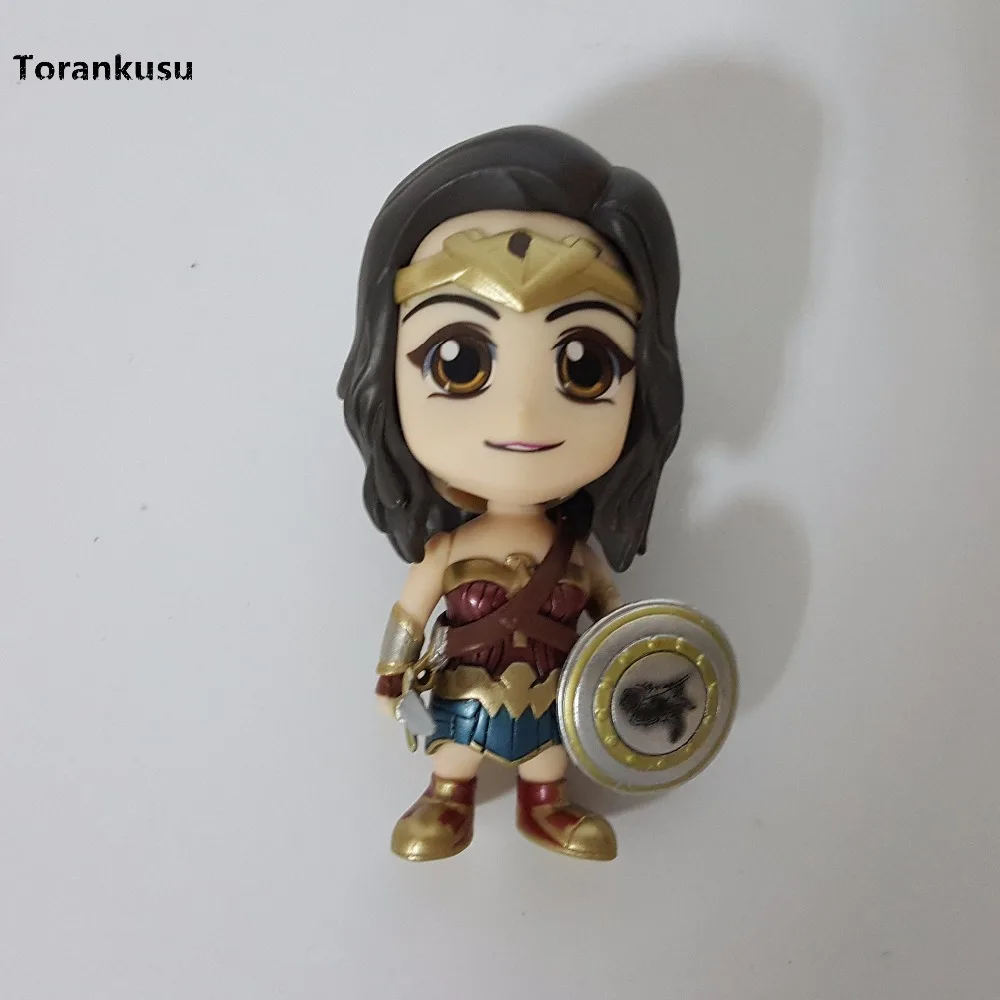 Wonder Woman ПВХ Фигурки Q. Ver collectuble модель Игрушечные лошадки 100 мм ПВХ аниме Лига Справедливости Фильм игрушка